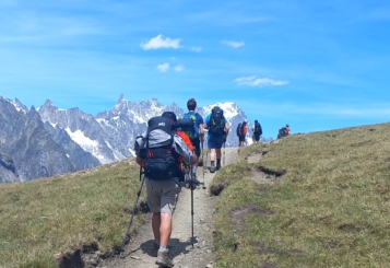 randonnée, trek, trekking, séjour sportif, Tour du Mont Blanc, Peak Performance, Angers, Avrillé